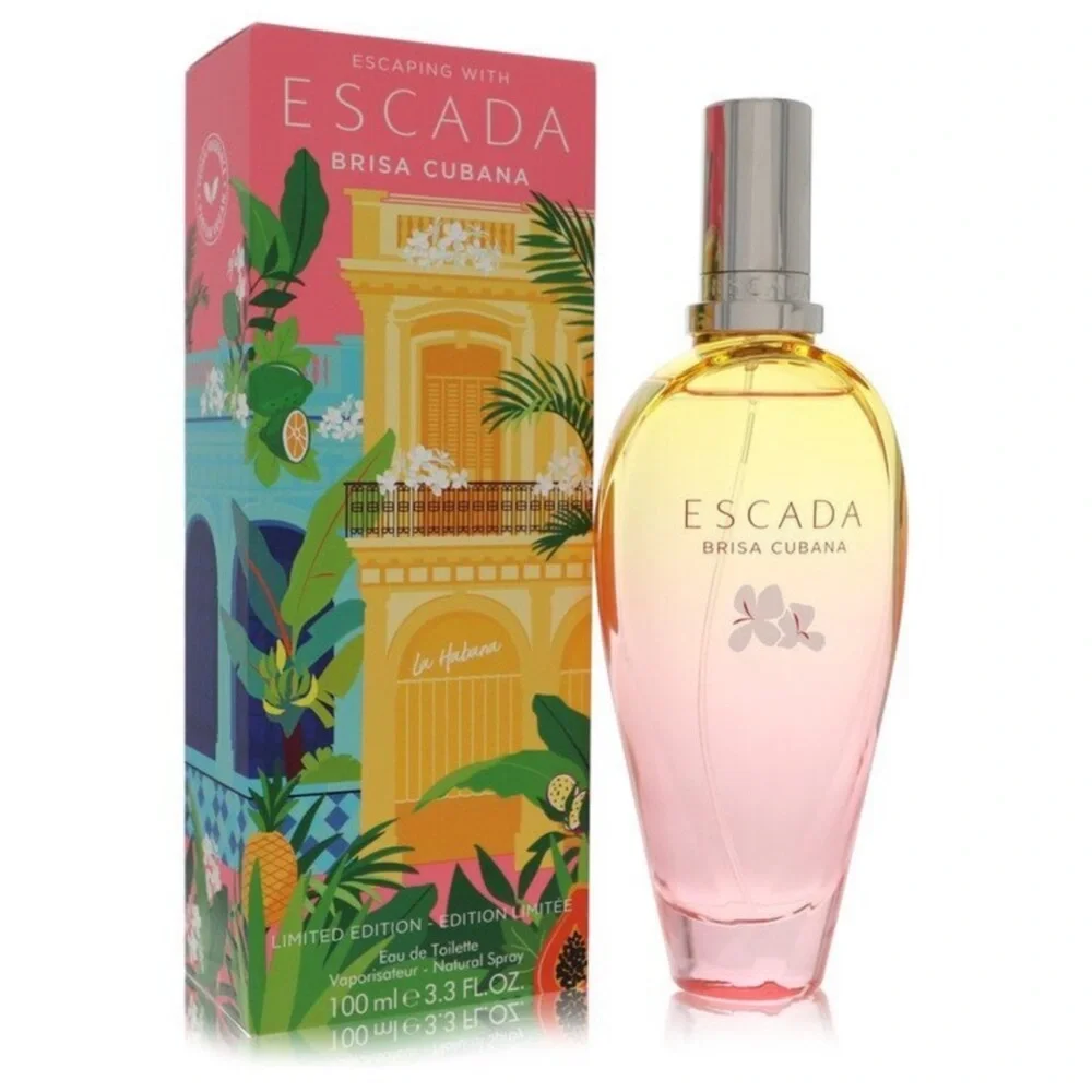 NEW Escada Brisa Cubana 3.3 oz Perfume Designer Limited Edition - Picture 2 of 8